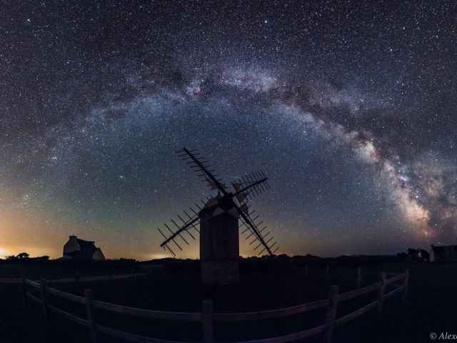 Мельница под звездами