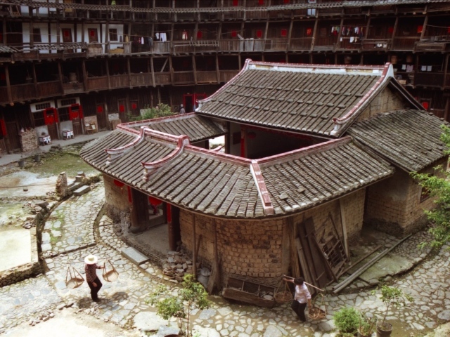 Внутренний дворик в Китае