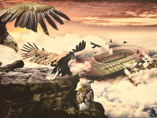 Арена Водафон в облаках, Турция