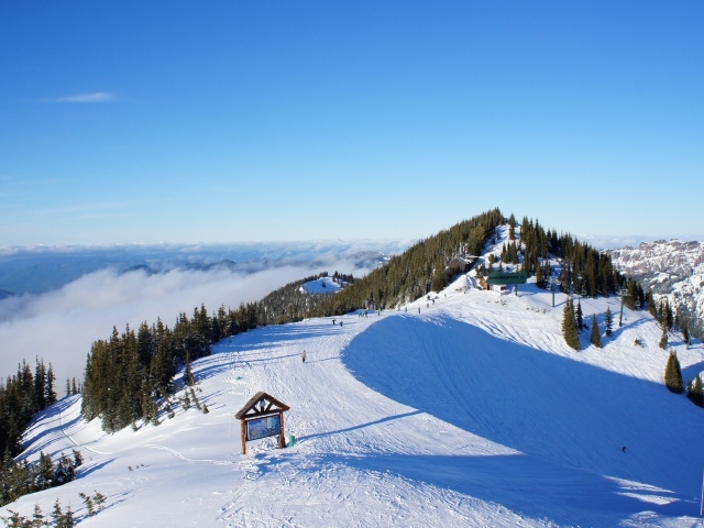 Горнолыжный курорт в районе Сиэтла