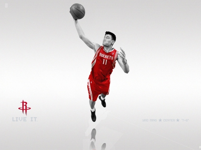 Баскетболист из Китая Яо Мин