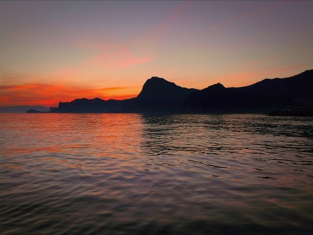 Рассвет в Судаке, Крым