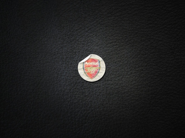 Клуб Арсенал, черный фон