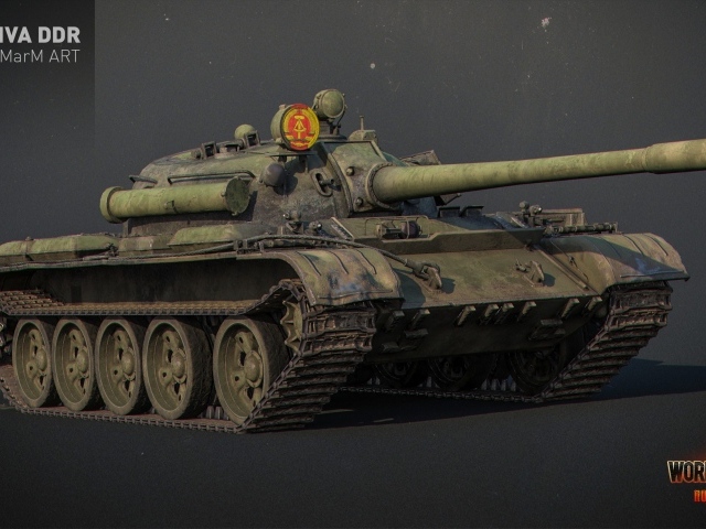 Игра World of Tanks, танк Т-55