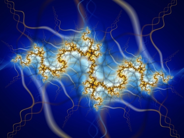 Абстрактный ультра фрактал  