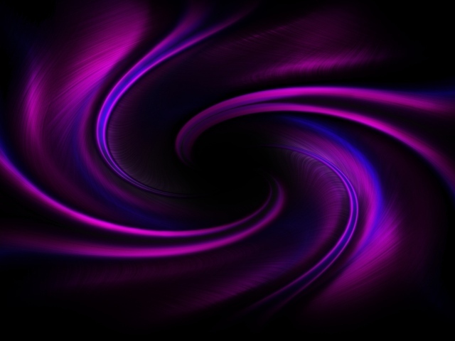 Фиолетовые и голубые абстрактные узоры на черном фоне