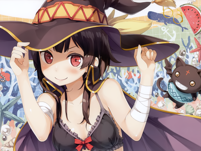 Персонаж Мэгумин аниме  KonoSuba – God’s Blessing On This Wonderful World!! 