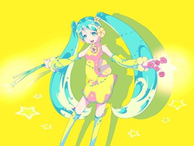 Мику Хатсуне персонаж аниме Вокалоид 