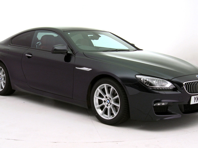 Черный BMW 6-SERIES 2017