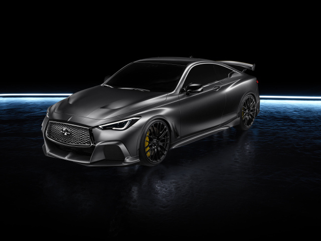 Стильный автомобиль  Infiniti Q60 Project Black S 2017 