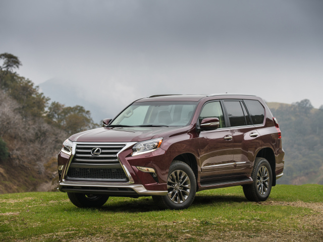 Коричневый японский автомобиль внедорожник Lexus GX 460, 2017 