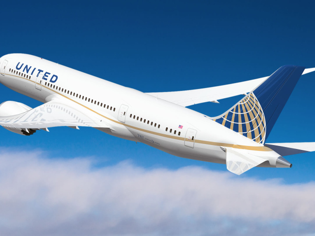 Boeing 737-800 авиакомпании United Airlines 