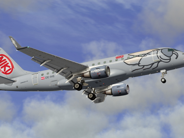 Embraer 170 австрийской авиакомпании Nikifly