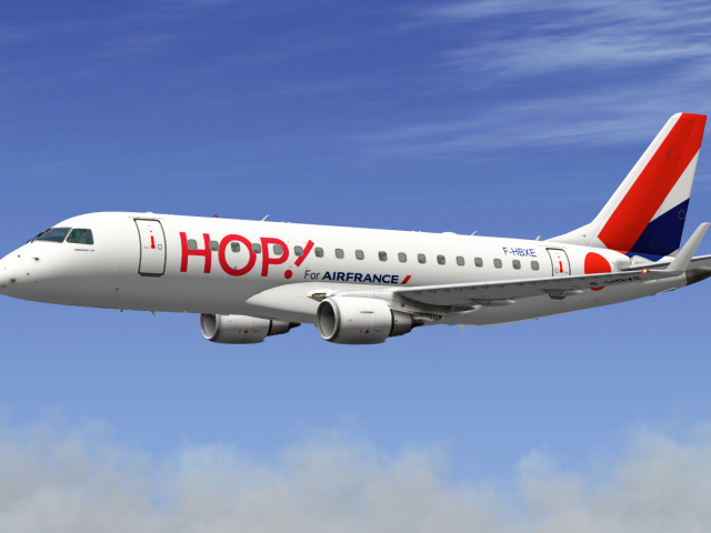 Embraer 170 французской региональной авиакомпании HOP 