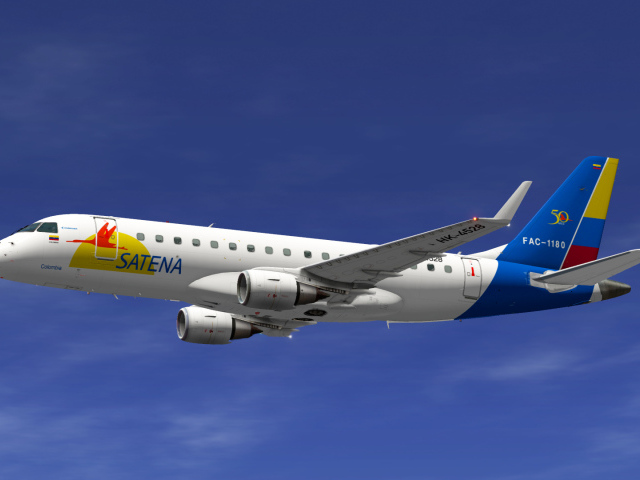 Embraer пассажирской авиакомпании Satena 