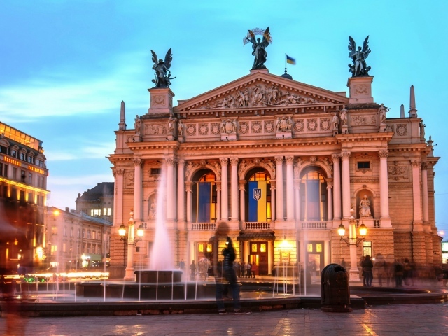 Львовский оперный театр им. Крушельницкой 