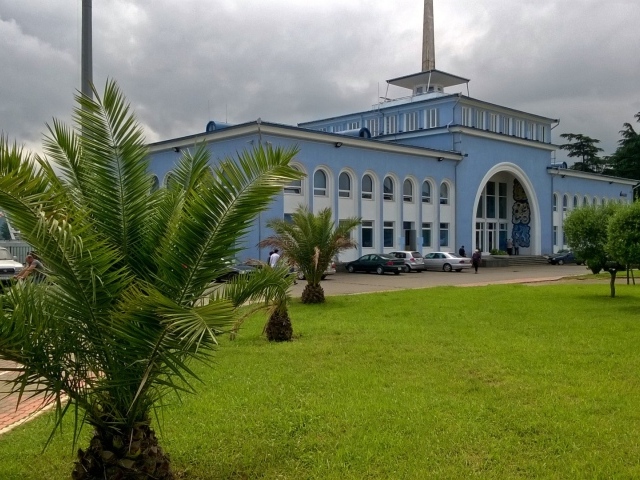 Морской вокзал город Батуми 