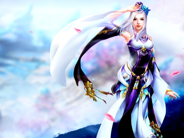 Фантастическая красивая девушка 