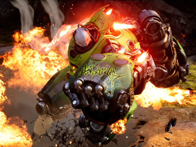 Кранч персонаж игры Paragon 2017  