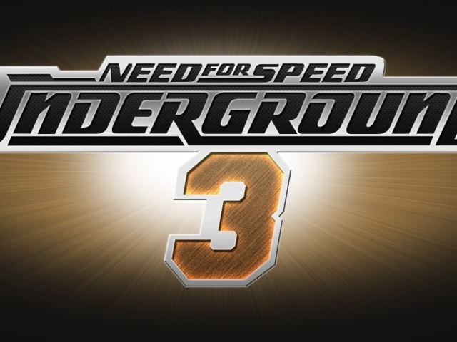 Логотип игры Need For Speed 2017 Underground 3 