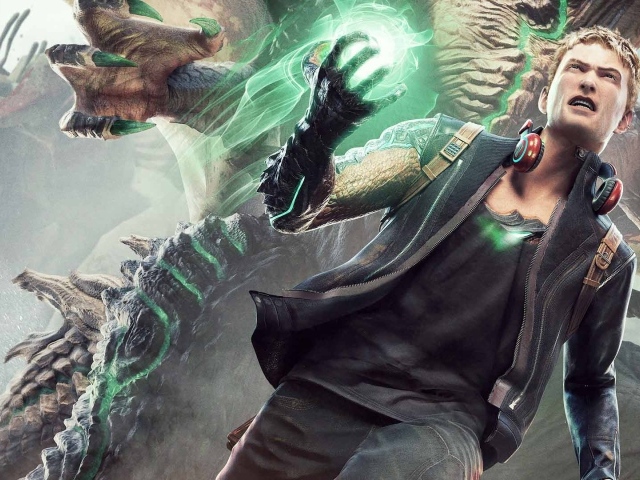 Парень Дрю персонаж игры Scalebound 2017 