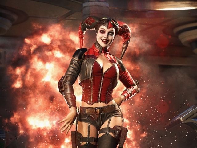Харли Квинн новый персонаж игры Injustice 2 