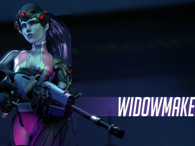 Widowmaker персонаж игры Overwatch 