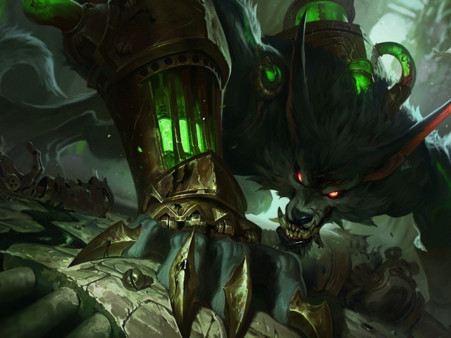 Персонаж игры Варвик Гнев Зауна, Лига Легенд 