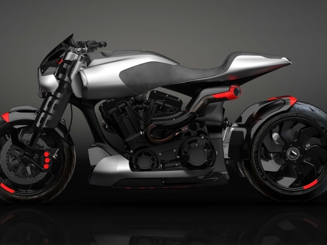 Мотоцикл Method 143 вид сбоку