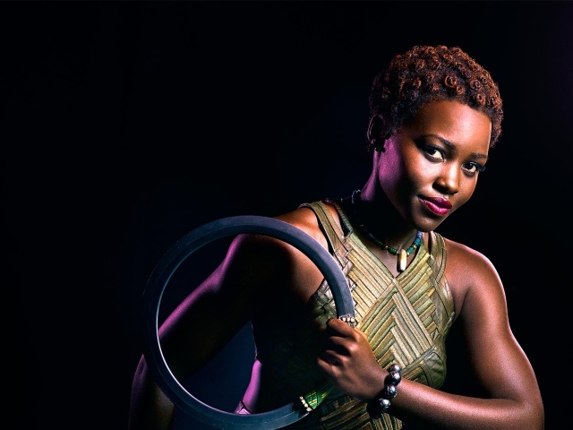 Актриса Люпита Нионго фильм Черная пантера, 2018 