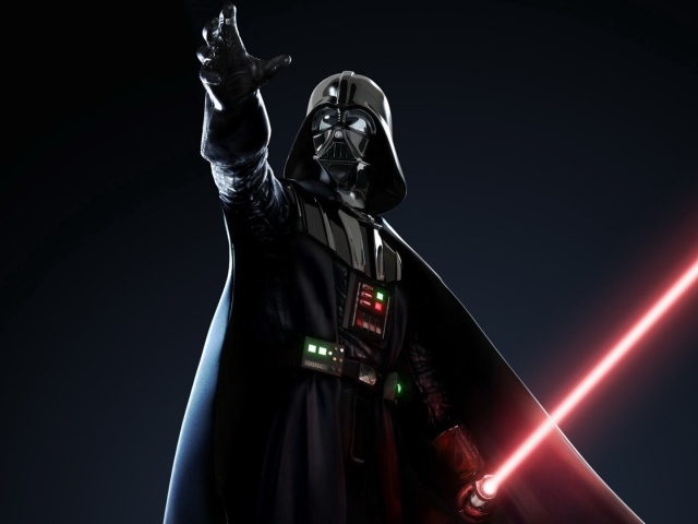 Дарт Вейдер со световым мечом 