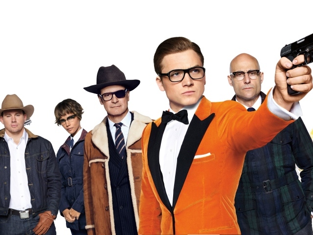 Герои нового приключенческого боевика  Kingsman Золотое кольцо
