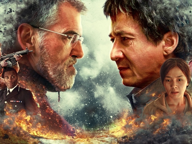 Постер нового фильма боевика Иностранец, 2017