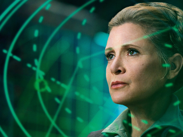 Принцесса Лея персонаж фильма Звёздные войны Пробуждение Силы 