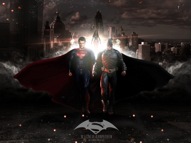 Главные герои фильма Бэтмен против Супермена На заре справедливости 
