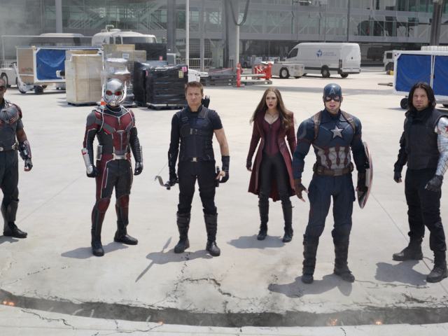 Команда супер героев Капитана Америка фильм Первый мститель Противостояние 