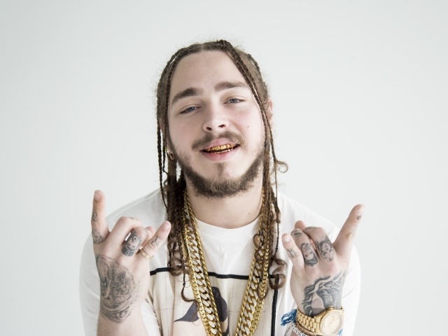 Американский хип-хоп исполнитель Post Malone