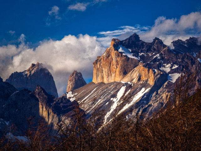 Горный пейзаж, Патагония Чили 