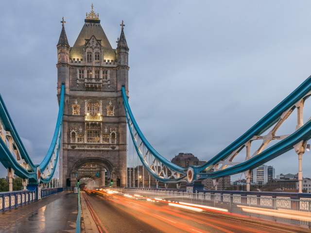 Висячий Тауэрский мост, Лондон. Великобритания 