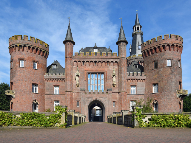 Музей Moyland Castle, город Бедбурге-Хау Германия 