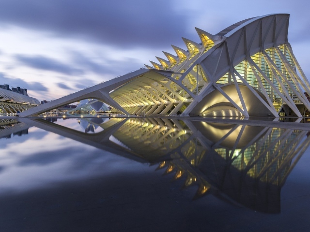 Музей наук принца Фелипе город Валенсия, Италия 