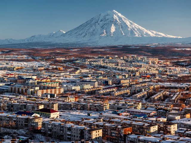Дома в городе Петропавловск-Камчатский, Россия 