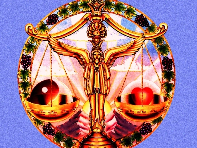 Знак зодиака Весы рисунок 