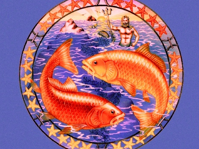Знак зодиака Рыбы рисунок 
