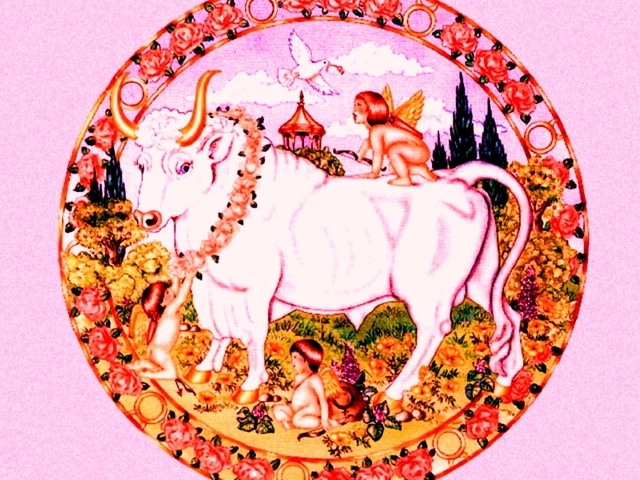Знак зодиака Телец рисунок 