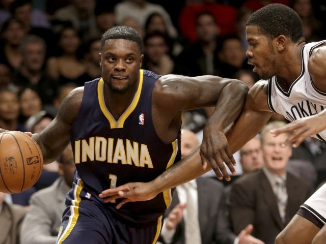 Баскетболист Лэнс Стивенсон, игра с мячом 