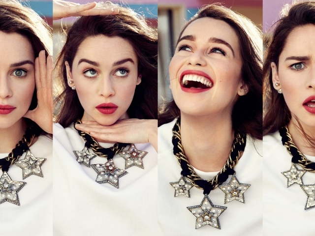 Эмоции актрисы Эмилии Кларк 