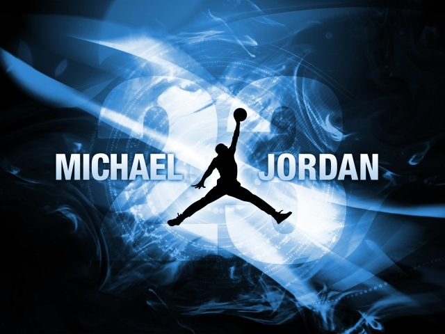 Логотип Майкл Джордан, баскетбол 