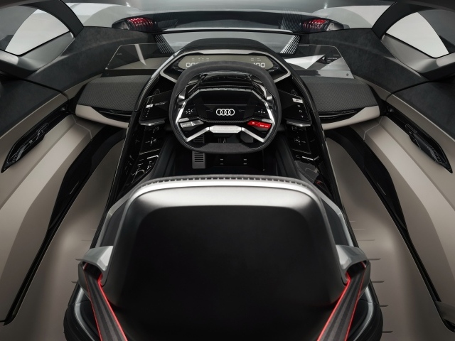 Салон автомобиля Audi PB 18 E Tron, 2018