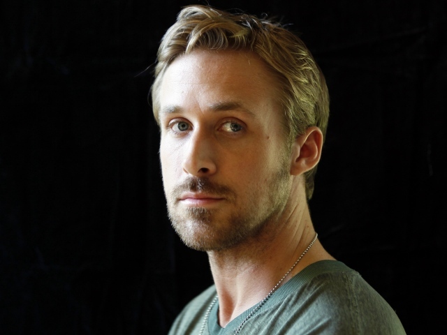 Красивый мужчина, популярный актер Райан Гослинг